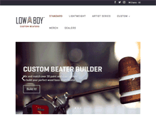 Tablet Screenshot of lowboybeaters.com